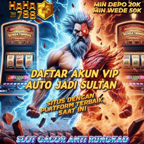 HAHA788 Telah Hadir Situs Gacor Terbaik Layanan Platform Slot Gacor Hari Ini